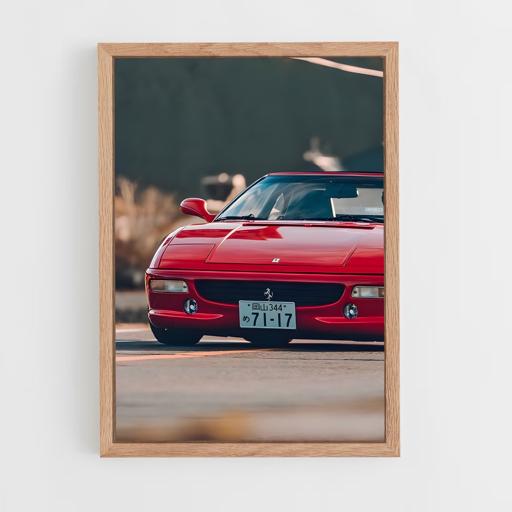 Poster bolide iconique – affiche Ferrari (vue 4)