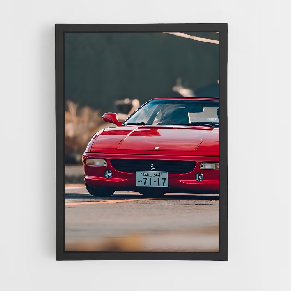 Poster bolide iconique – affiche Ferrari (vue 2)