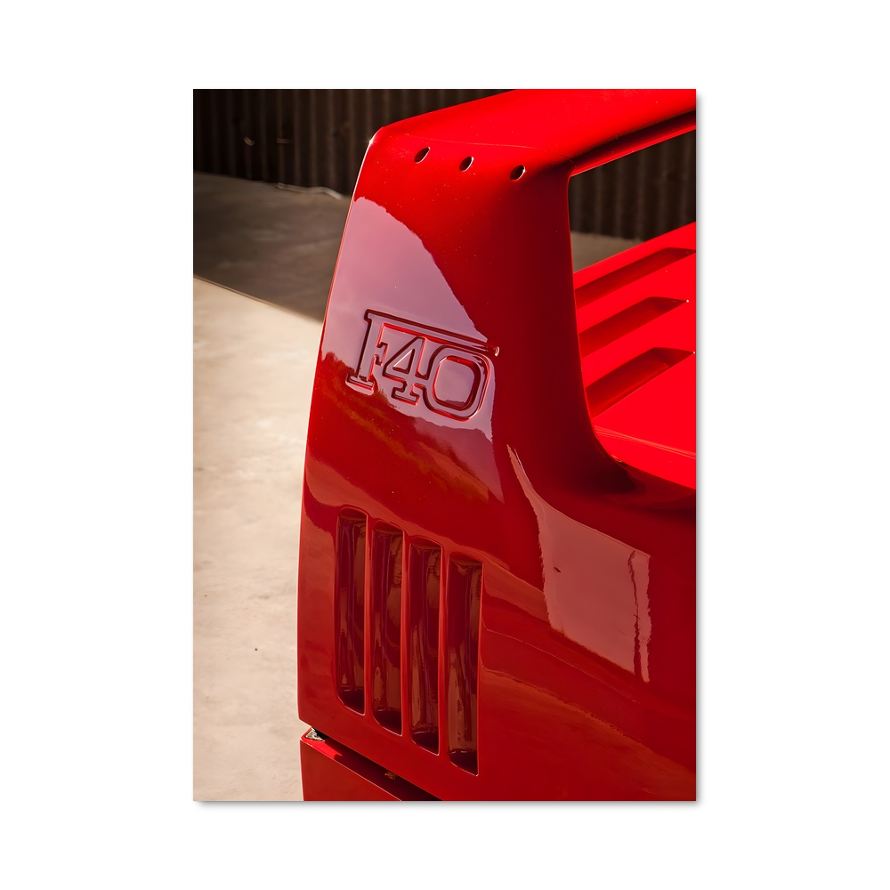 Poster Rouges de Vitesse