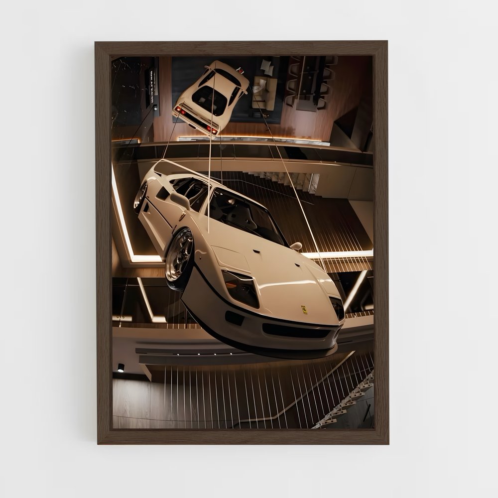 Poster Garage Élysée – affiche Ferrari (vue 5)