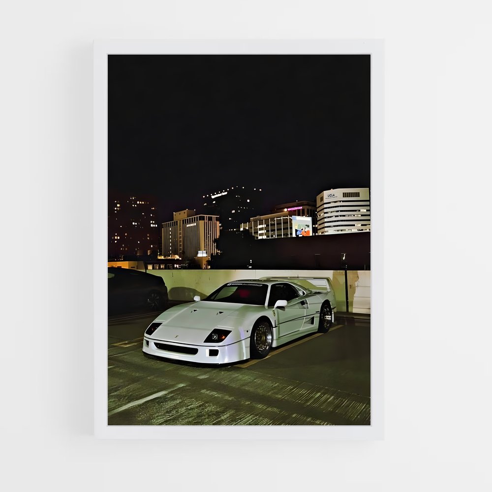 Poster La Belle Échappée – affiche Ferrari (vue 3)
