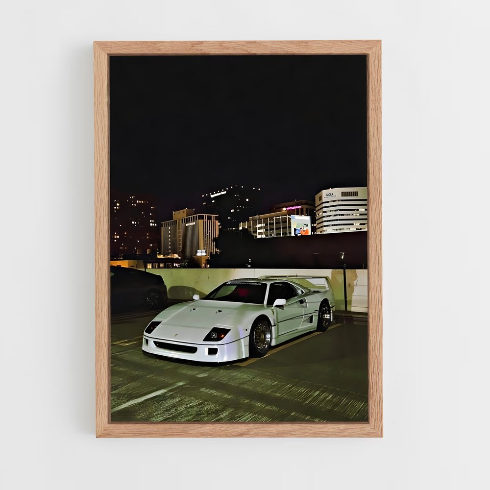 Poster La Belle Échappée – affiche Ferrari (vue 4)