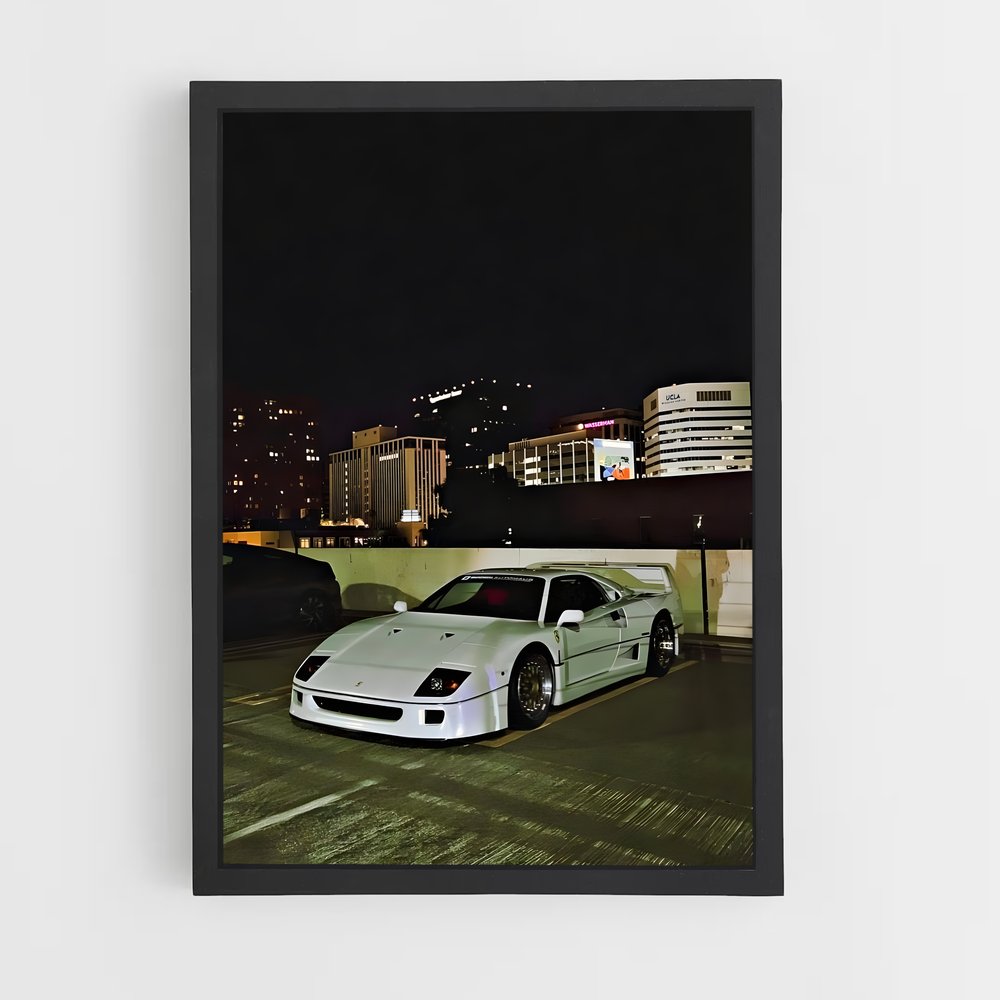 Poster La Belle Échappée – affiche Ferrari (vue 2)