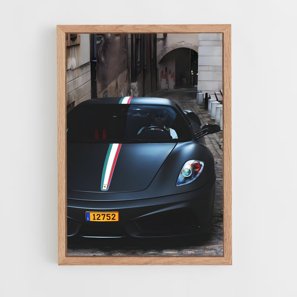 Poster Ferrari sur Pavés (vue 4)