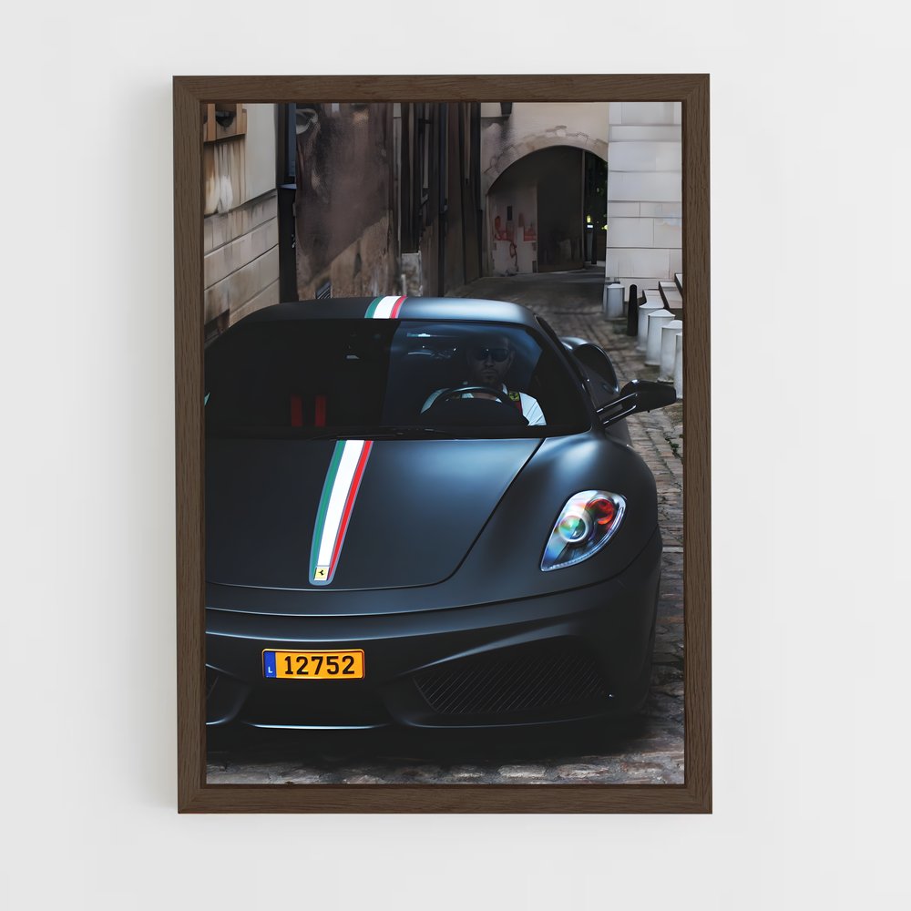 Poster Ferrari sur Pavés (vue 5)