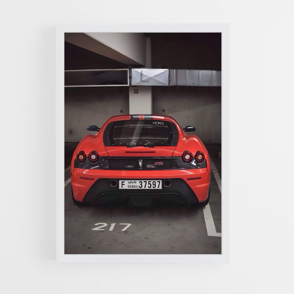 Poster Rêve Admirez – affiche Ferrari (vue 3)