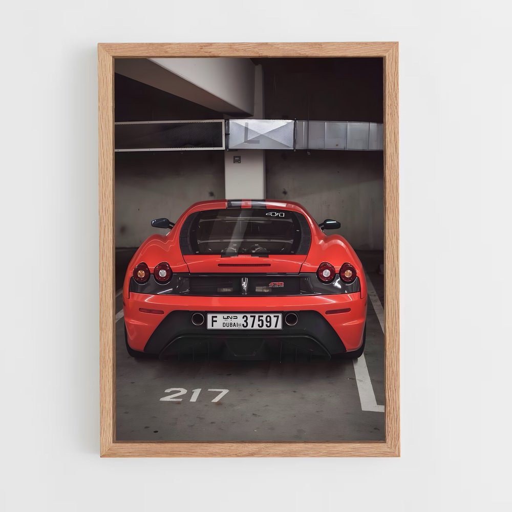 Poster Rêve Admirez – affiche Ferrari (vue 4)