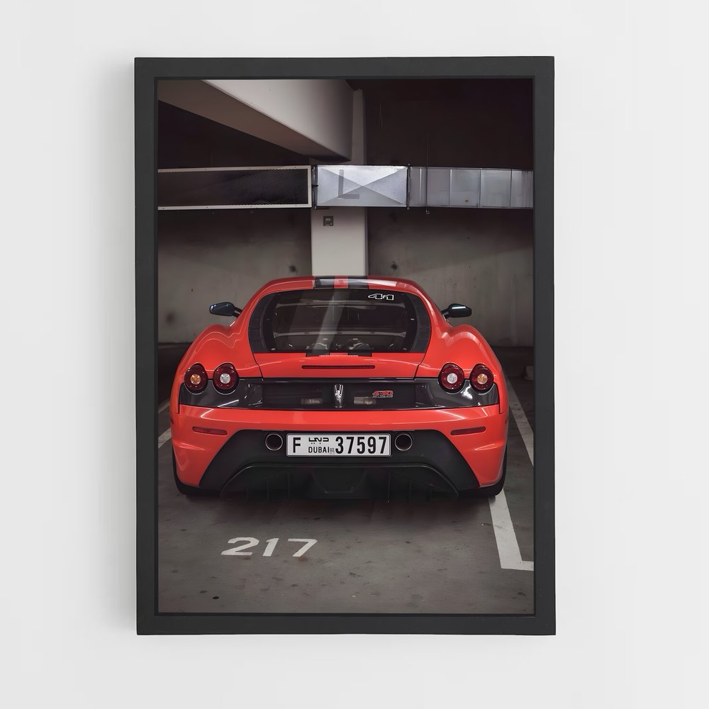 Poster Rêve Admirez – affiche Ferrari (vue 2)
