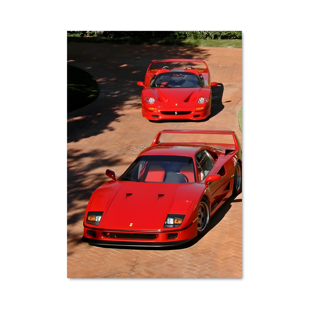 Poster Rêve de Ferrari