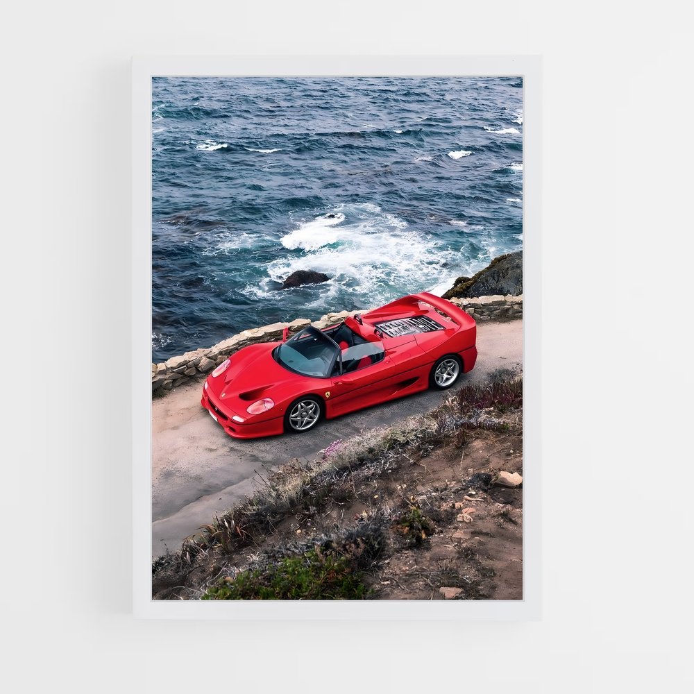 Poster Ferrari au Sommet (vue 3)