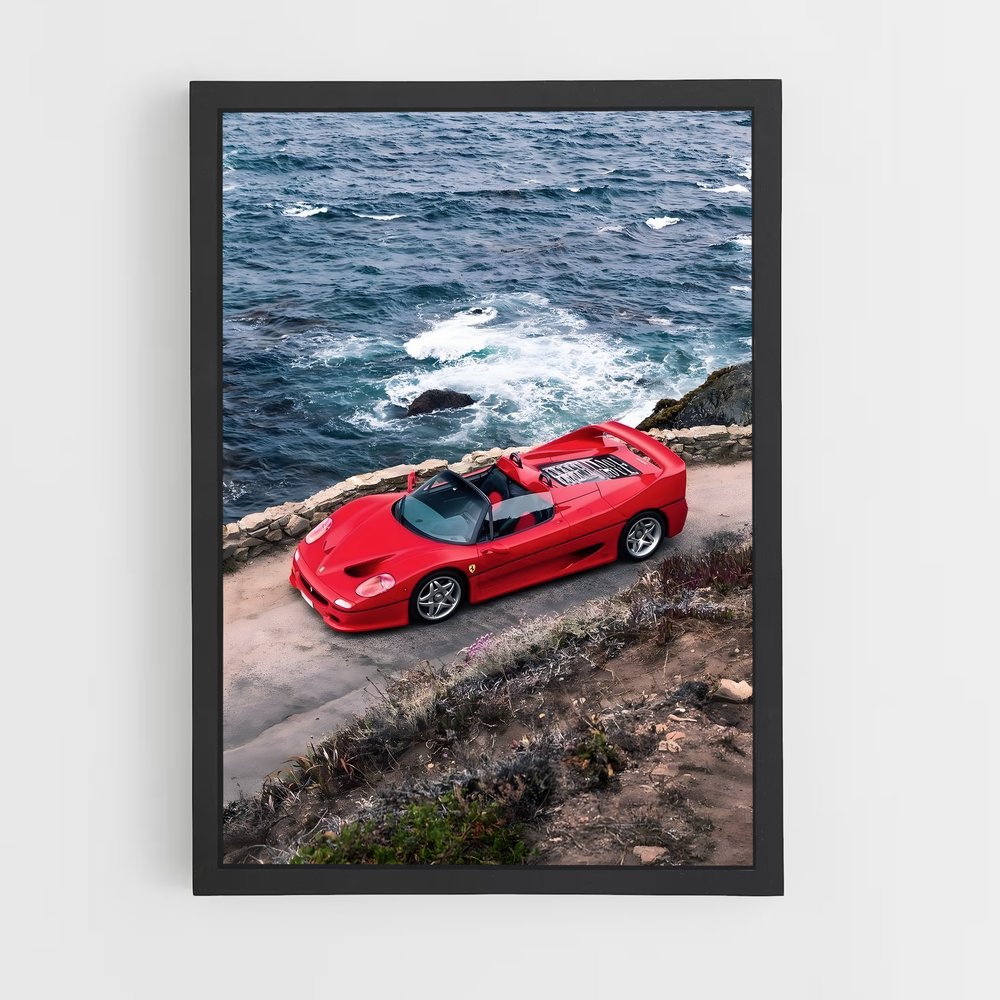 Poster Ferrari au Sommet (vue 2)