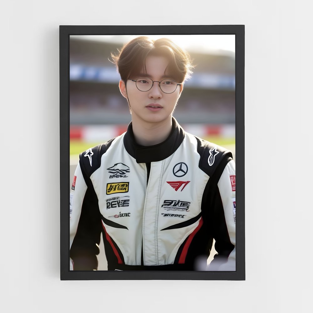 Poster Faker Adrenaline – affiche Esports (vue 2)