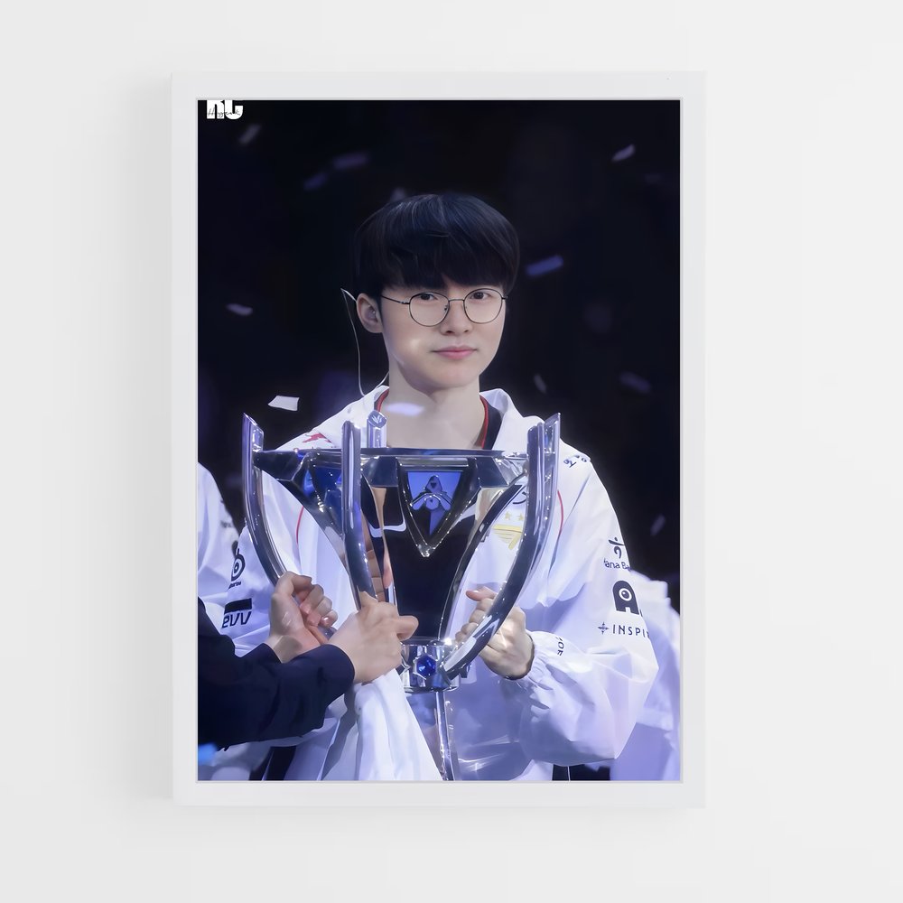 Poster Champion de Vie – affiche Esports (vue 3)