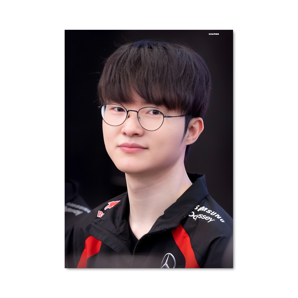 Poster Faker Fascinant – affiche Esports
