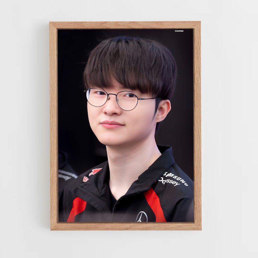 Poster Faker Fascinant – affiche Esports (vue 4)