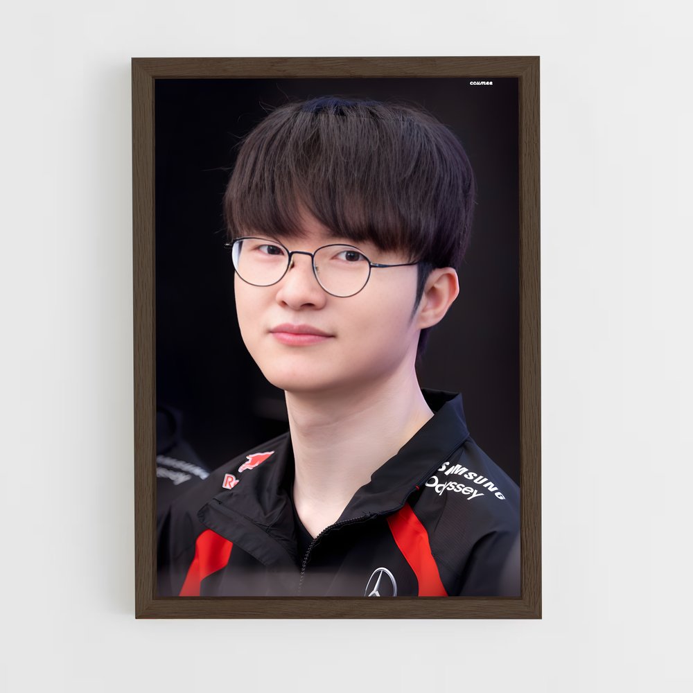 Poster Faker Fascinant – affiche Esports (vue 5)