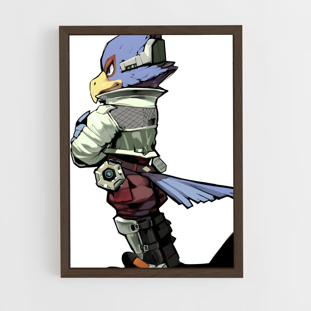 Poster L'Oiseau de l'Aventurier – affiche Super Smash Bros (vue 5)