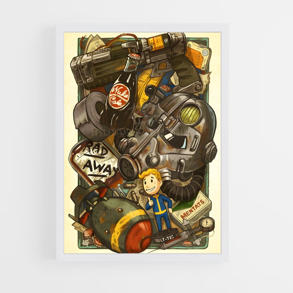 Poster Pip-Boy Art – affiche Fallout (vue 3)