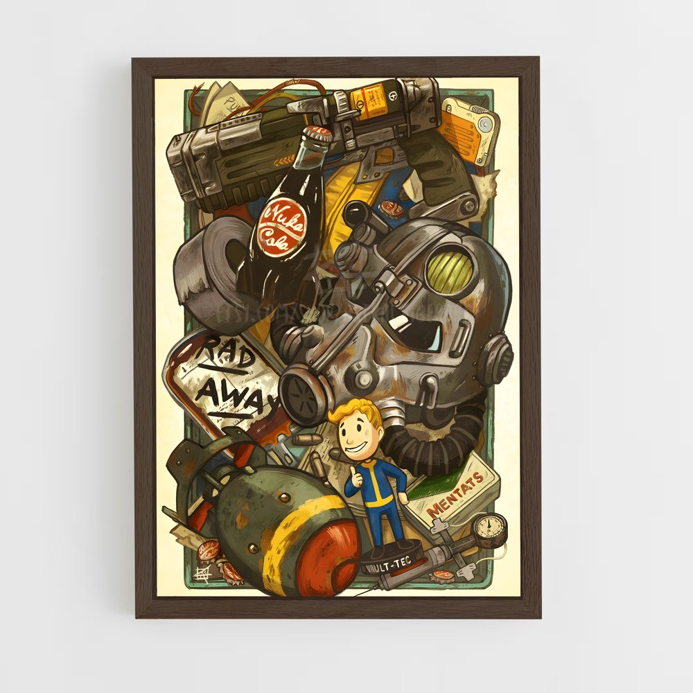 Poster Pip-Boy Art – affiche Fallout (vue 5)