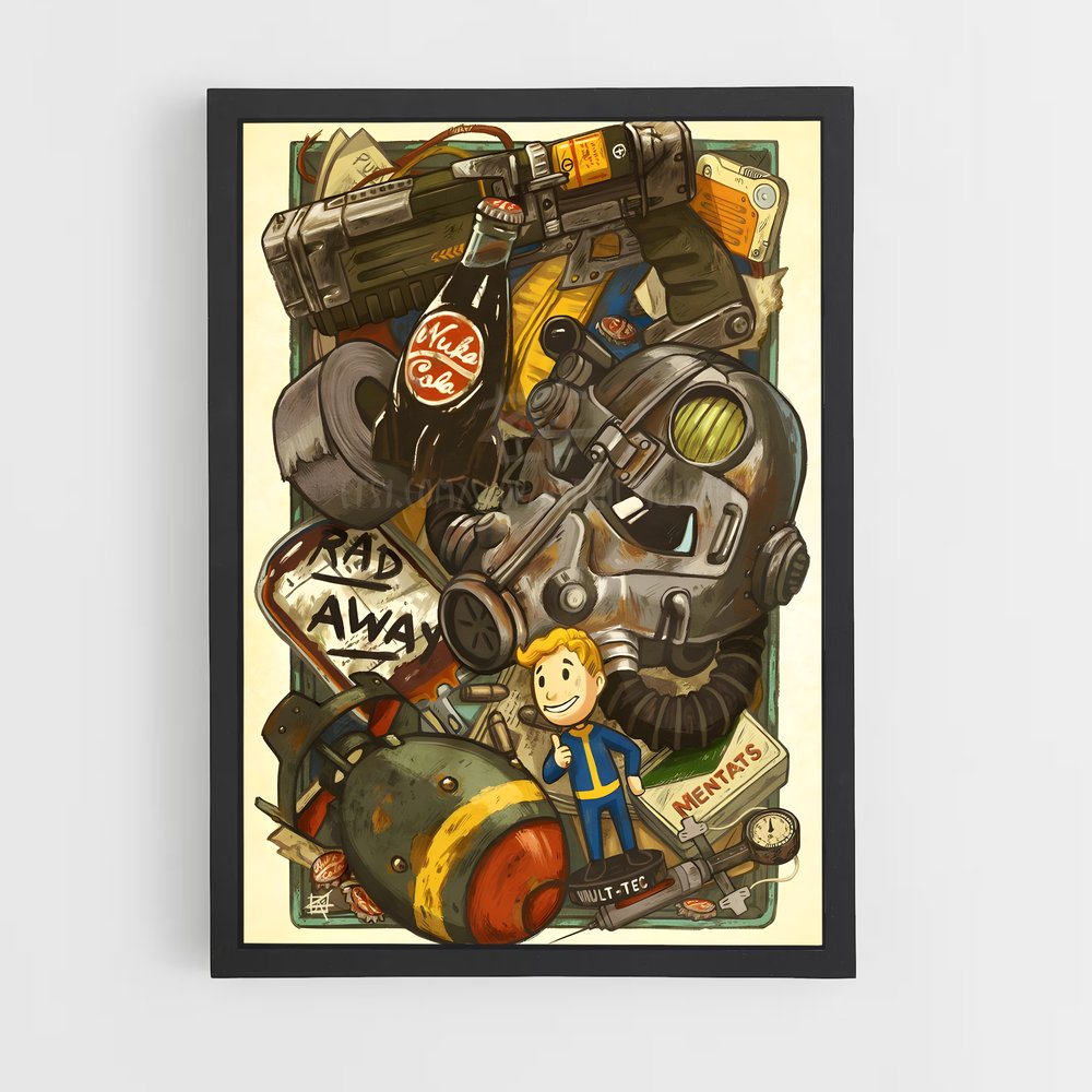 Poster Pip-Boy Art – affiche Fallout (vue 2)