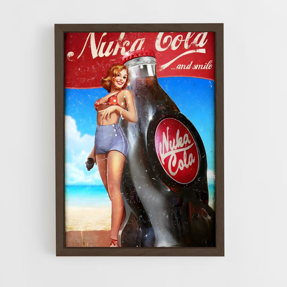 Poster Beachside Nuka-Cola – affiche Fallout (vue 5)