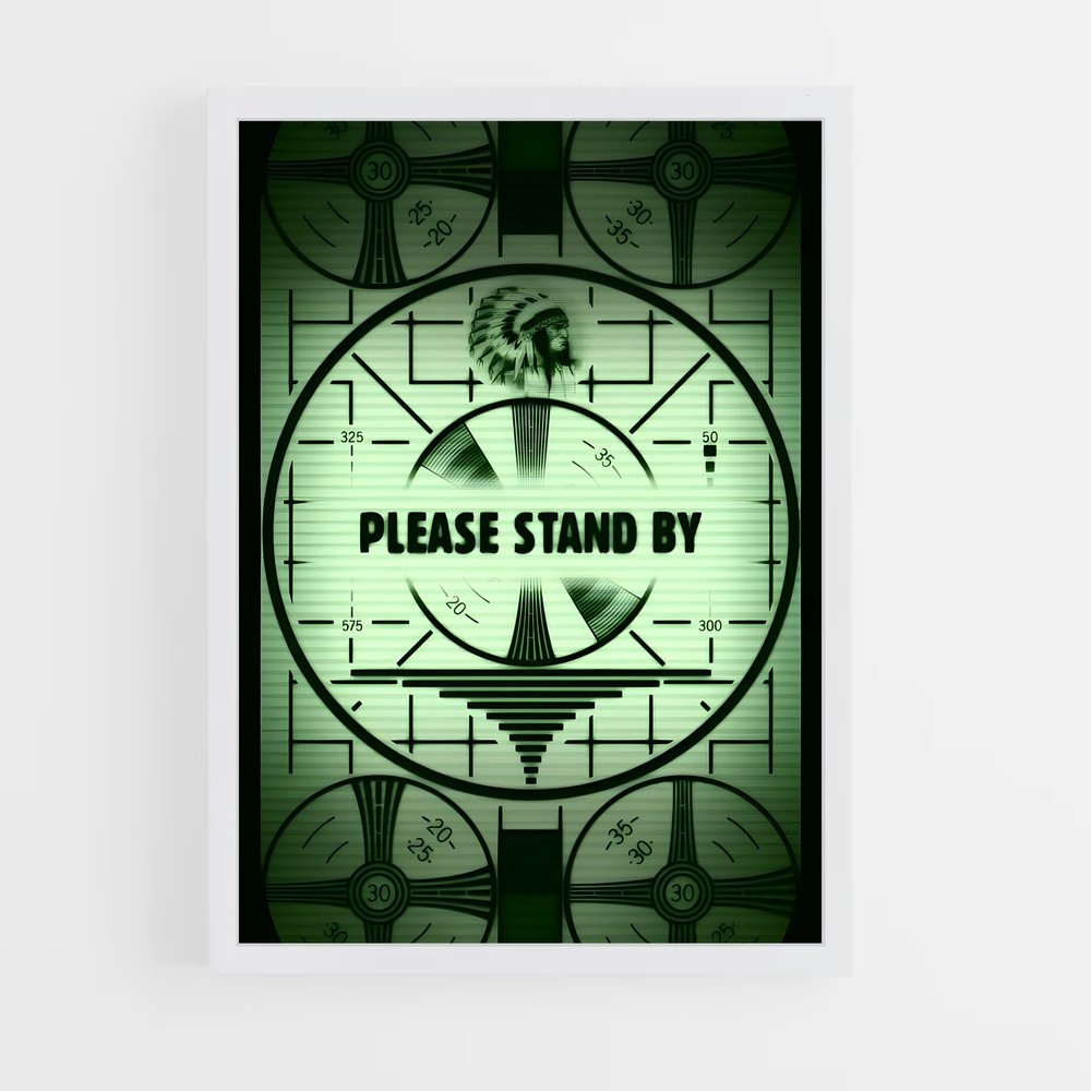 Poster Please Sandy – affiche Fallout (vue 3)
