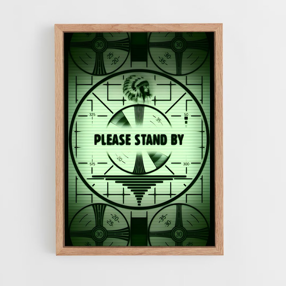 Poster Please Sandy – affiche Fallout (vue 4)