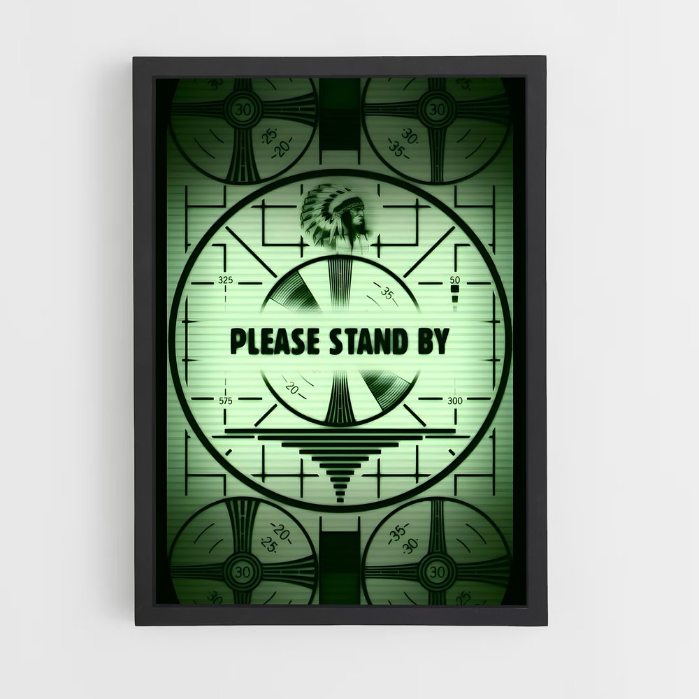 Poster Please Sandy – affiche Fallout (vue 2)