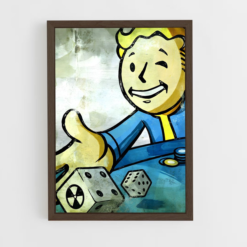 Poster Dé à Coudre – affiche Fallout (vue 5)