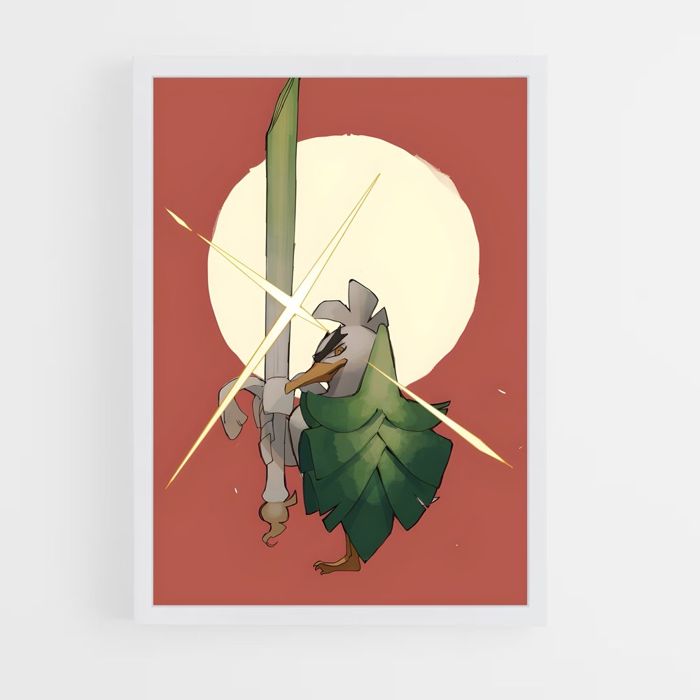 Poster Farfetchd Épée – affiche Pokemon (vue 3)