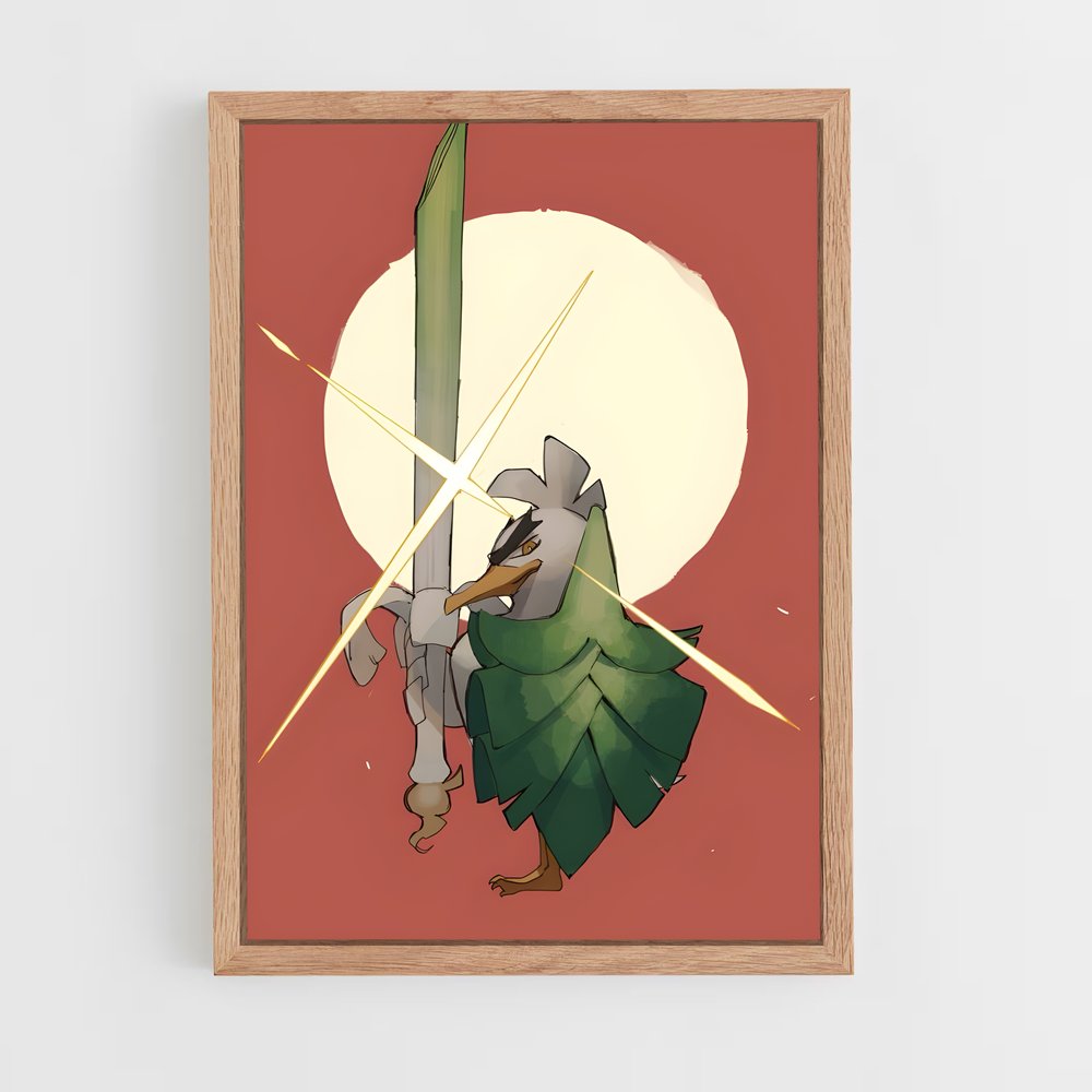 Poster Farfetchd Épée – affiche Pokemon (vue 4)