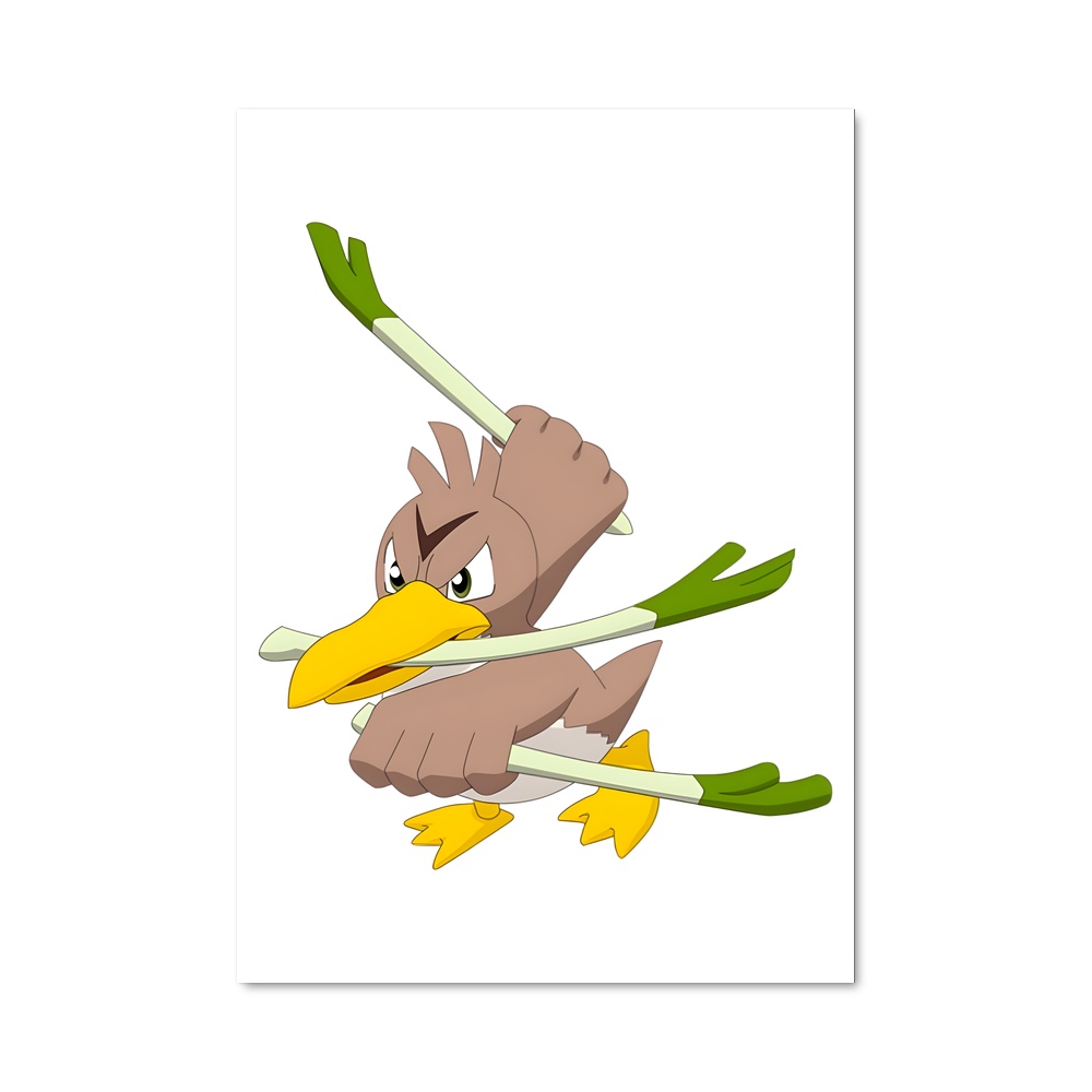 Poster Perroquet Farfelu – affiche Pokemon