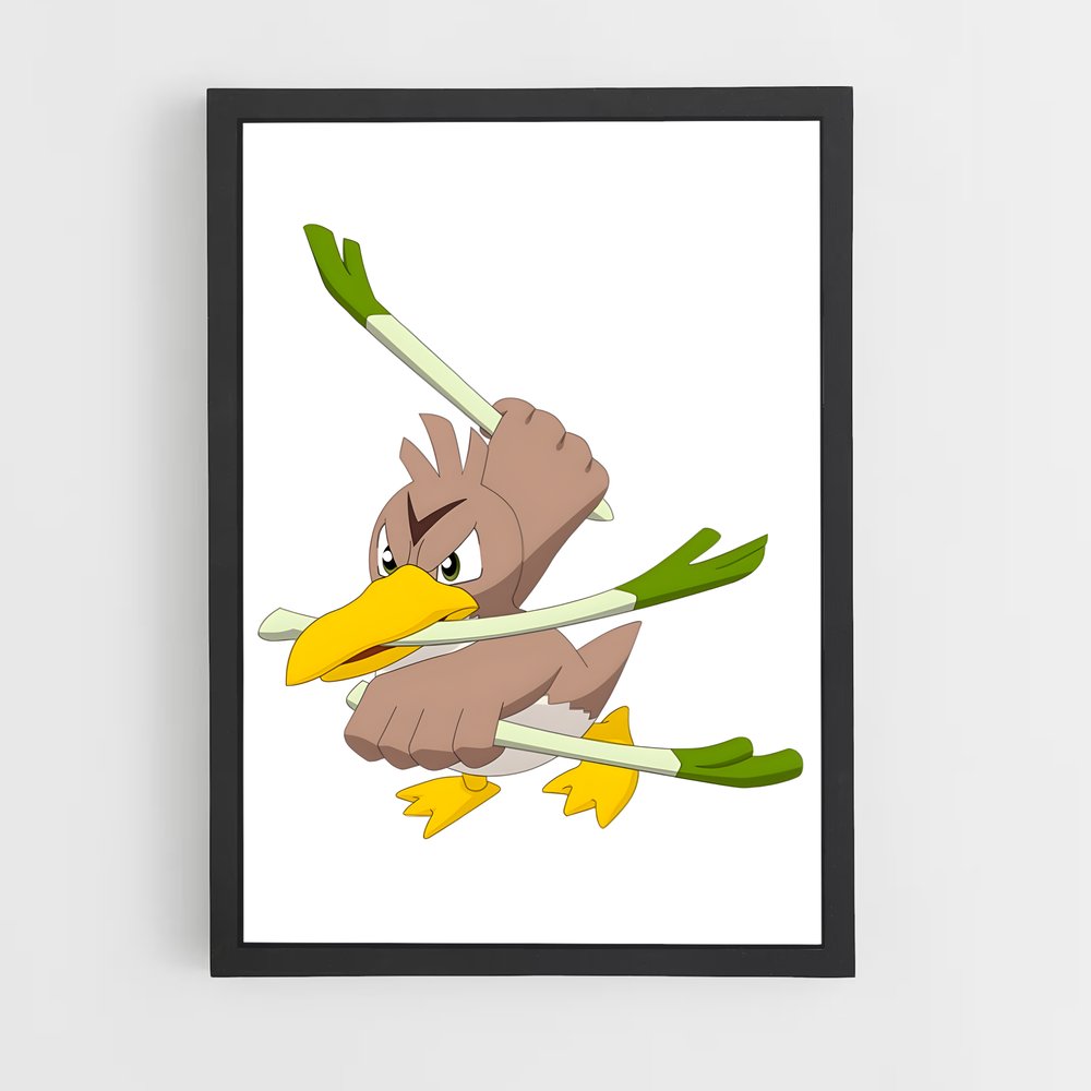 Poster Perroquet Farfelu – affiche Pokemon (vue 2)