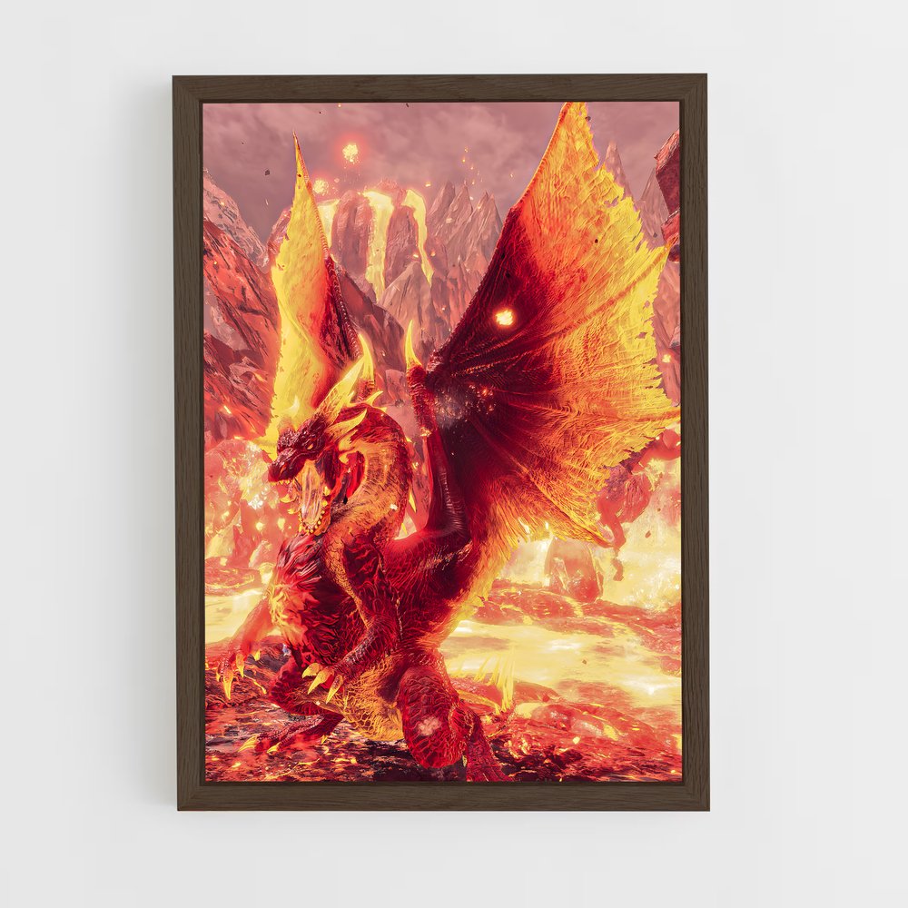 Poster Le Dragon de Fatalis – affiche Monster Hunter (vue 5)