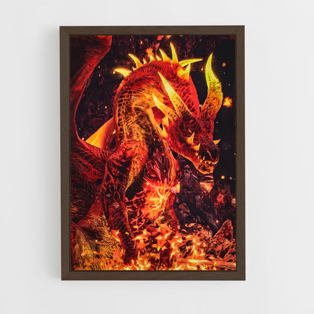Poster Fatalis souffle – affiche Monster Hunter (vue 5)