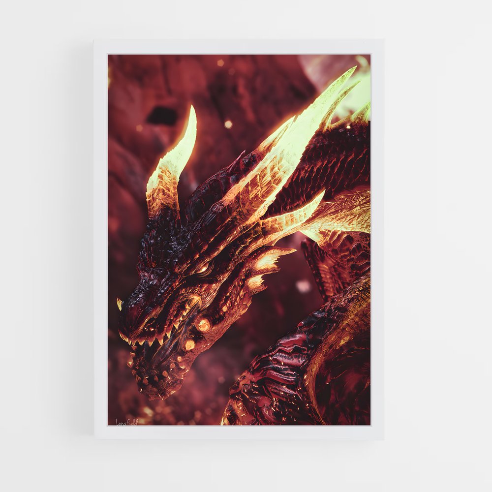 Poster Dragon de Lumière – affiche Monster Hunter (vue 3)