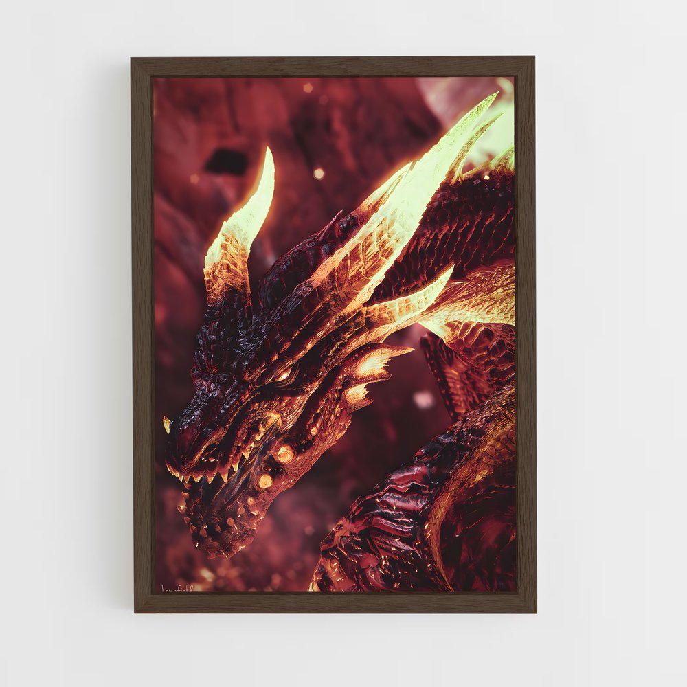 Poster Dragon de Lumière – affiche Monster Hunter (vue 5)