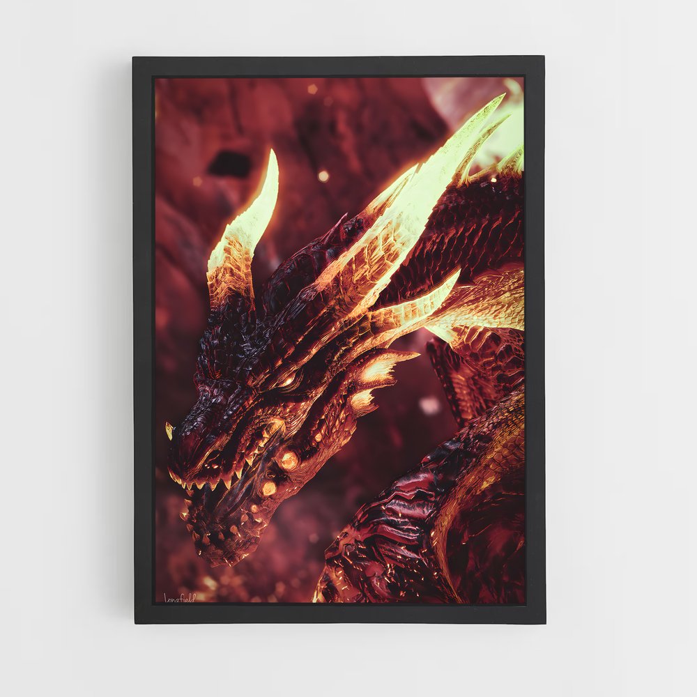 Poster Dragon de Lumière – affiche Monster Hunter (vue 2)