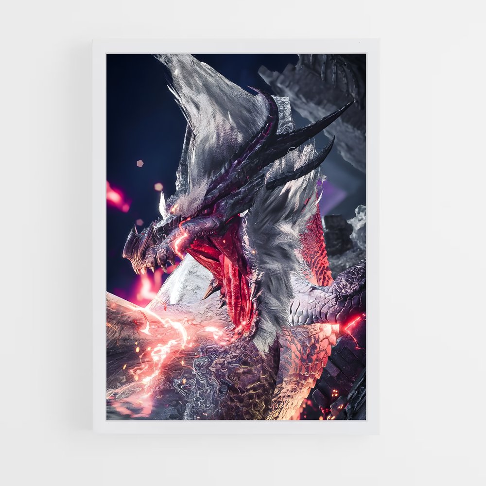 Poster L'Ultime Chasseur – affiche Monster Hunter (vue 3)
