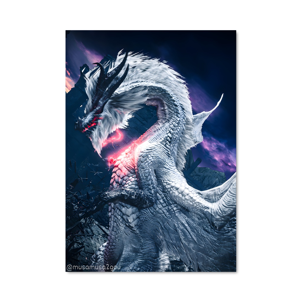 Poster Fatalis dragon