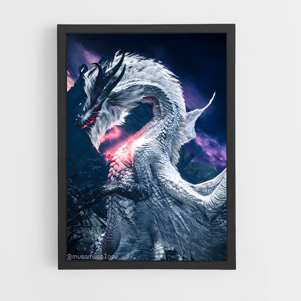 Poster Fatalis dragon – affiche Monster Hunter (vue 2)