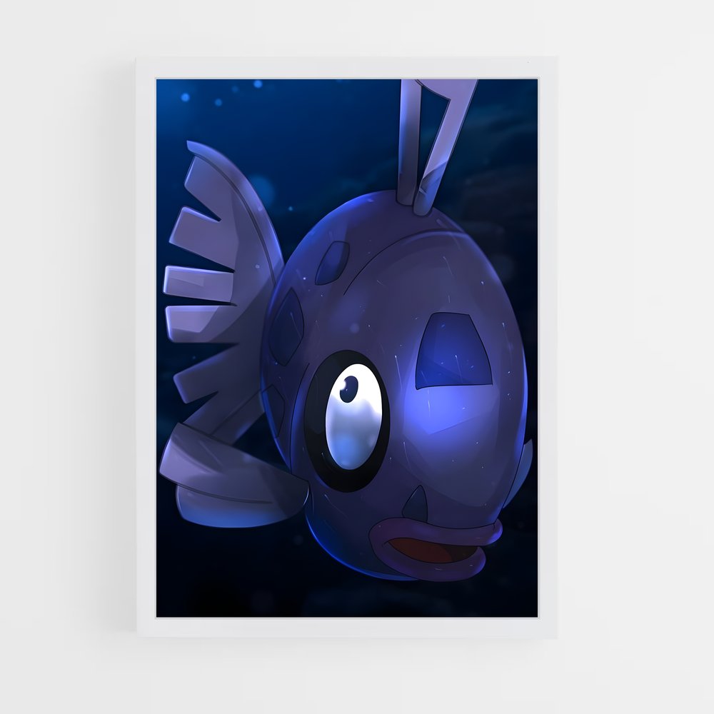 Poster Poisson Mignon – affiche Pokemon (vue 3)