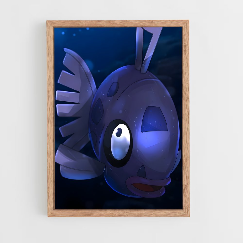 Poster Poisson Mignon – affiche Pokemon (vue 4)
