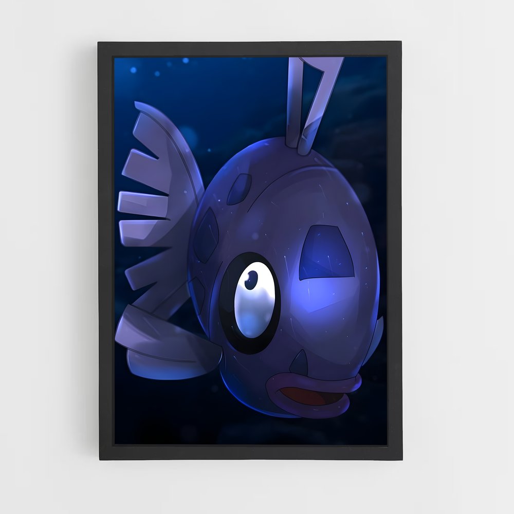 Poster Poisson Mignon – affiche Pokemon (vue 2)