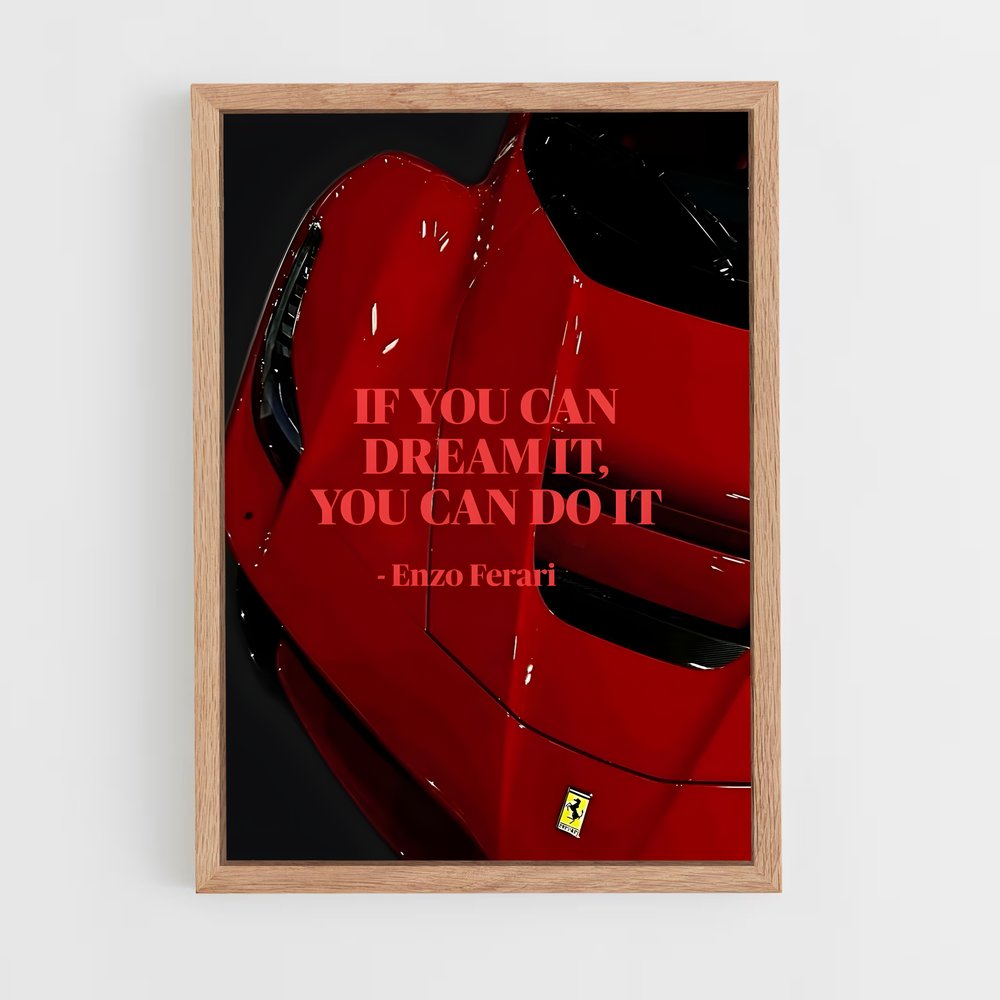 Poster Ferrari Admirez (vue 4)