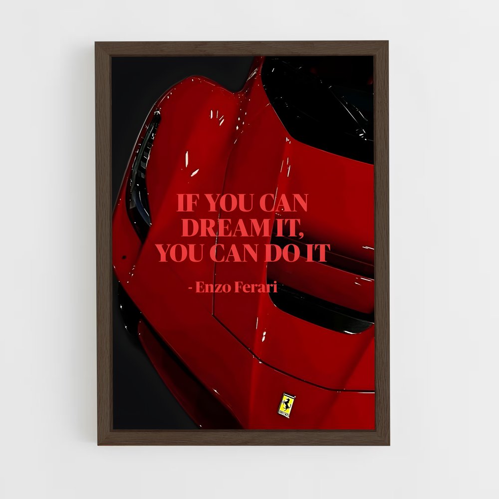 Poster Ferrari Admirez (vue 5)