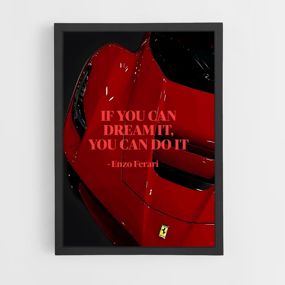 Poster Ferrari Admirez (vue 2)