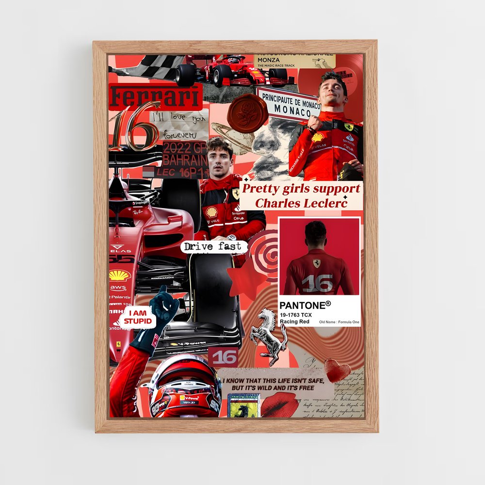 Poster Scuderia Passion – affiche Ferrari (vue 4)