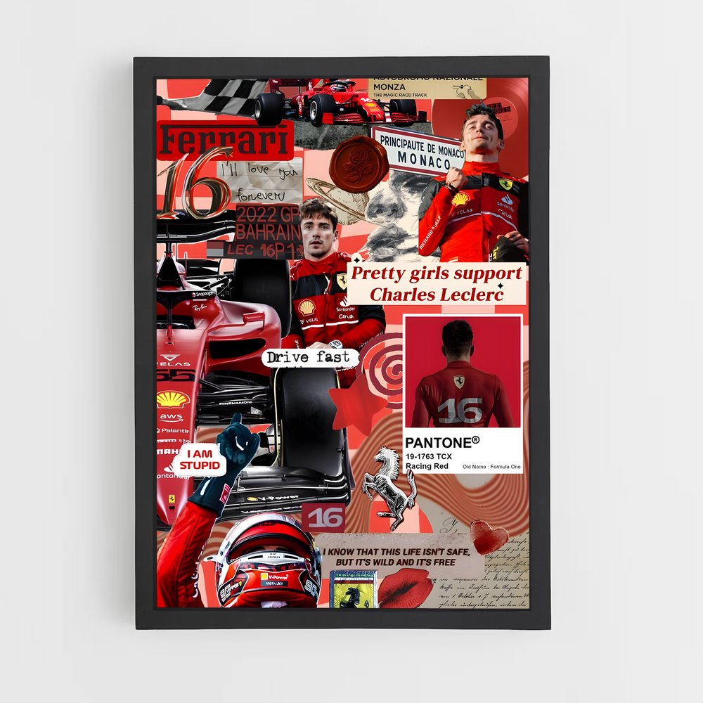 Poster Scuderia Passion – affiche Ferrari (vue 2)
