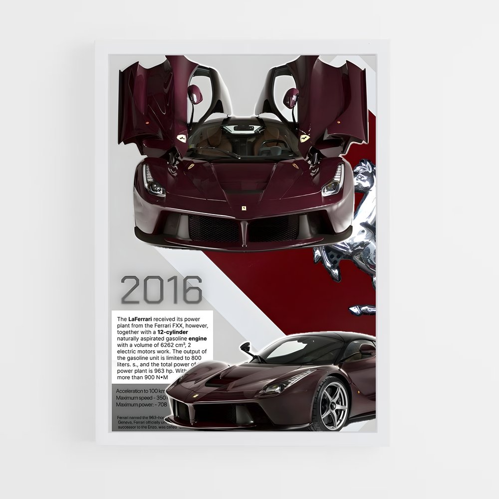 Poster La Ferrari de Luxe (vue 3)